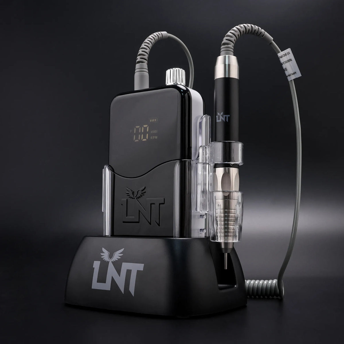 LNT Brushless Nail Drill 35000RPM ( BLACK)