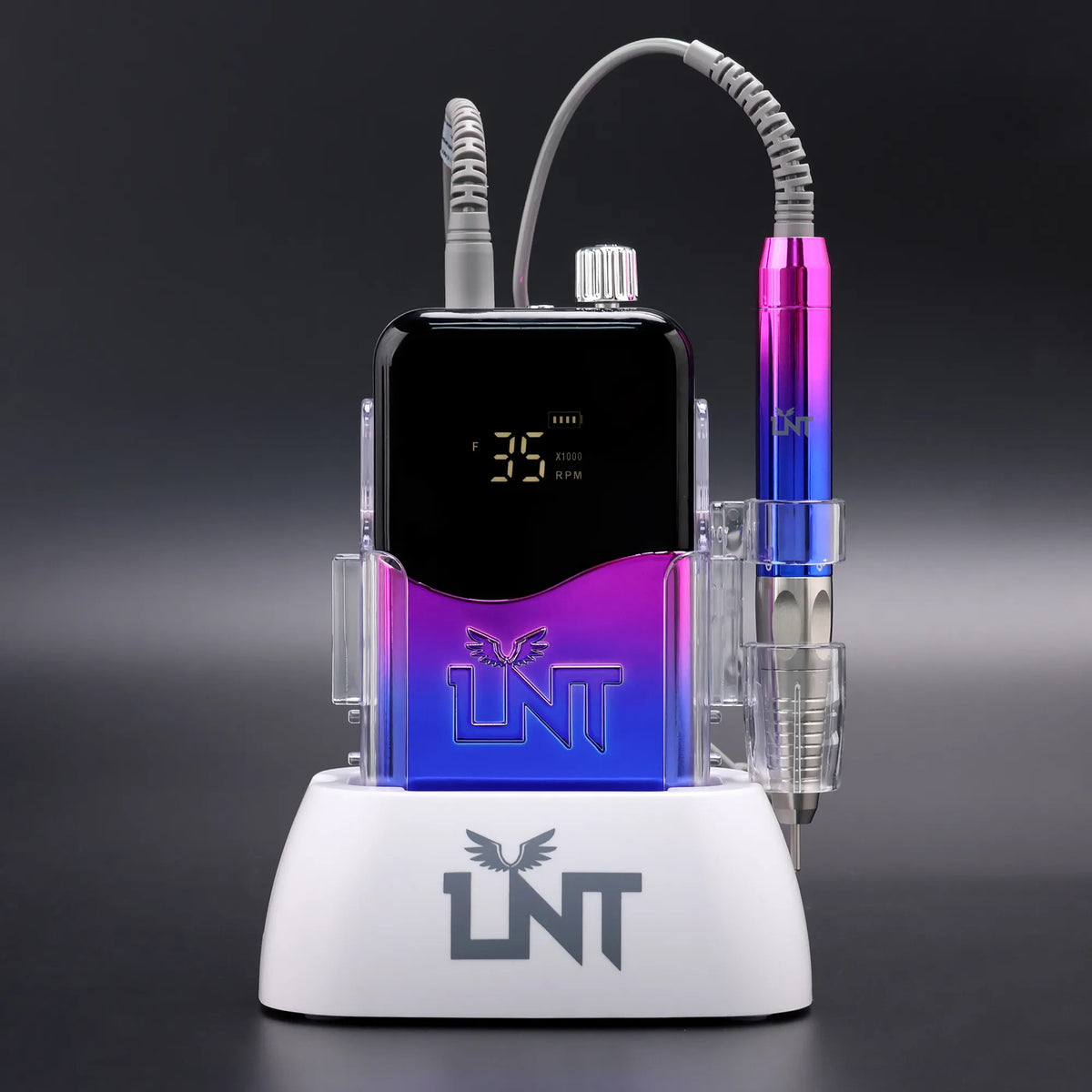 LNT Brushless Nail Drill 35000RPM ( Gradient Blue )