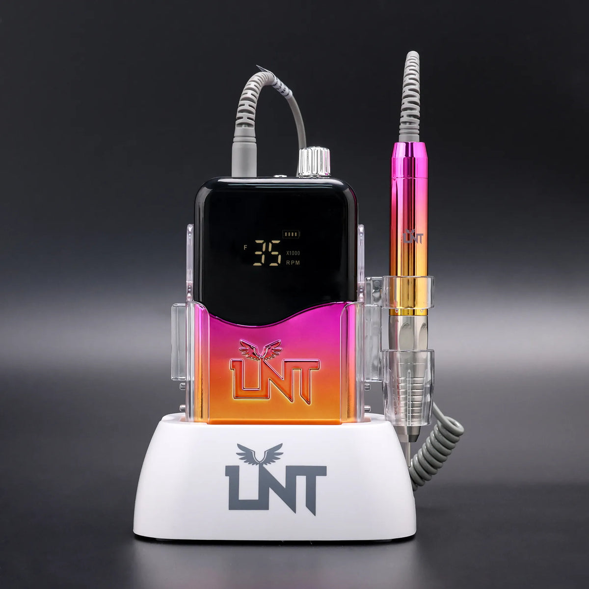 LNT Brushless Nail Drill 35000RPM ( Gradient Gold )