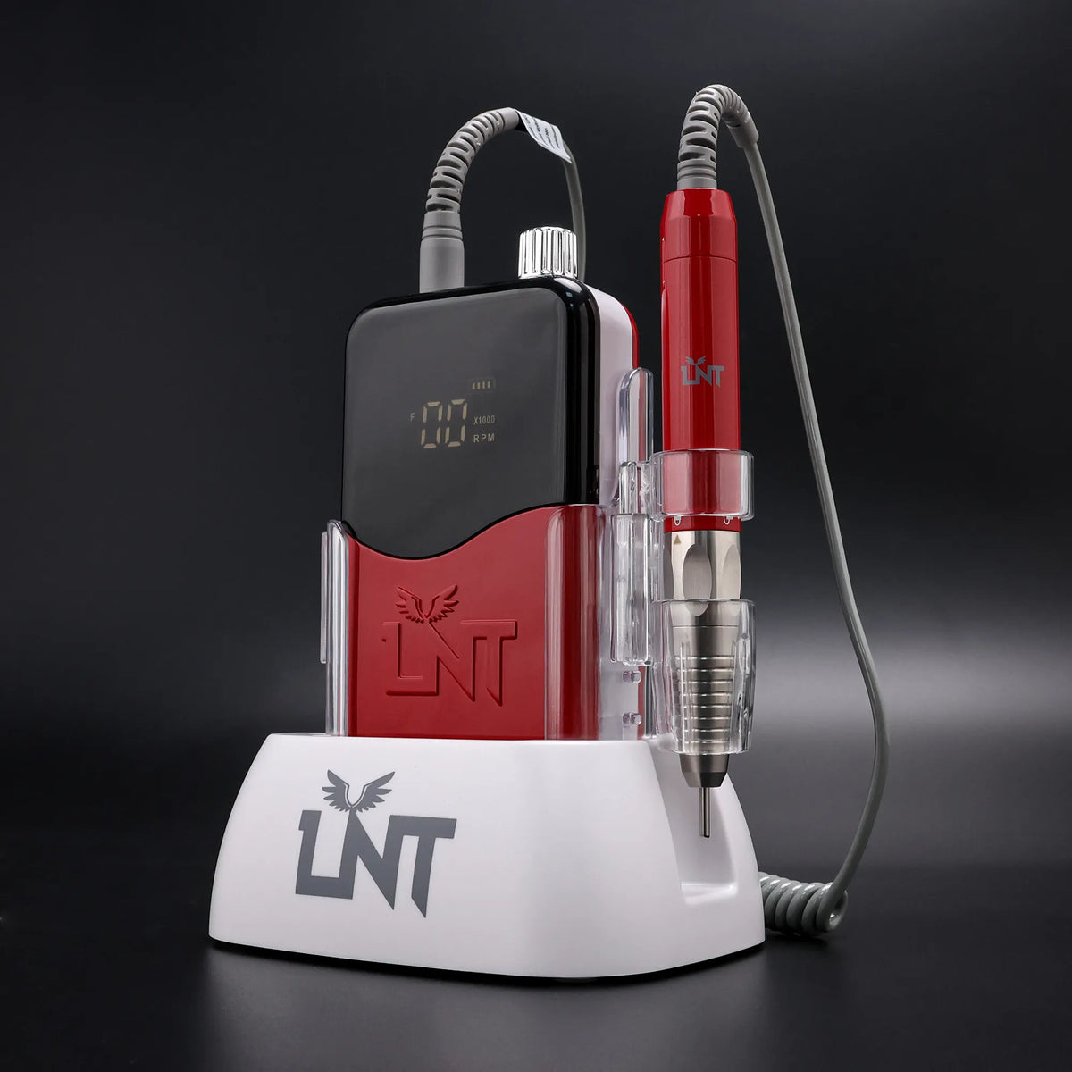 LNT Brushless Nail Drill 35000RPM ( RED )