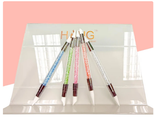 Silicon Brush Set (5pcs/bag) | Nail Art Tools for Smooth Application