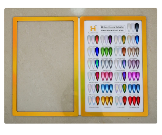 Chrome Collection 25 Colors - Hang Pure 1 - 25 | Free Book
