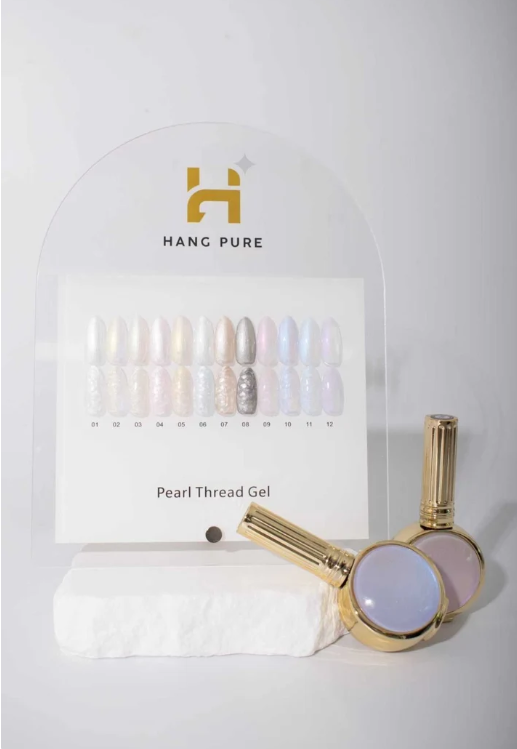 Aurora Pearl 18ml Gel Polish Collection – 12 Colors ( 01 - 12)