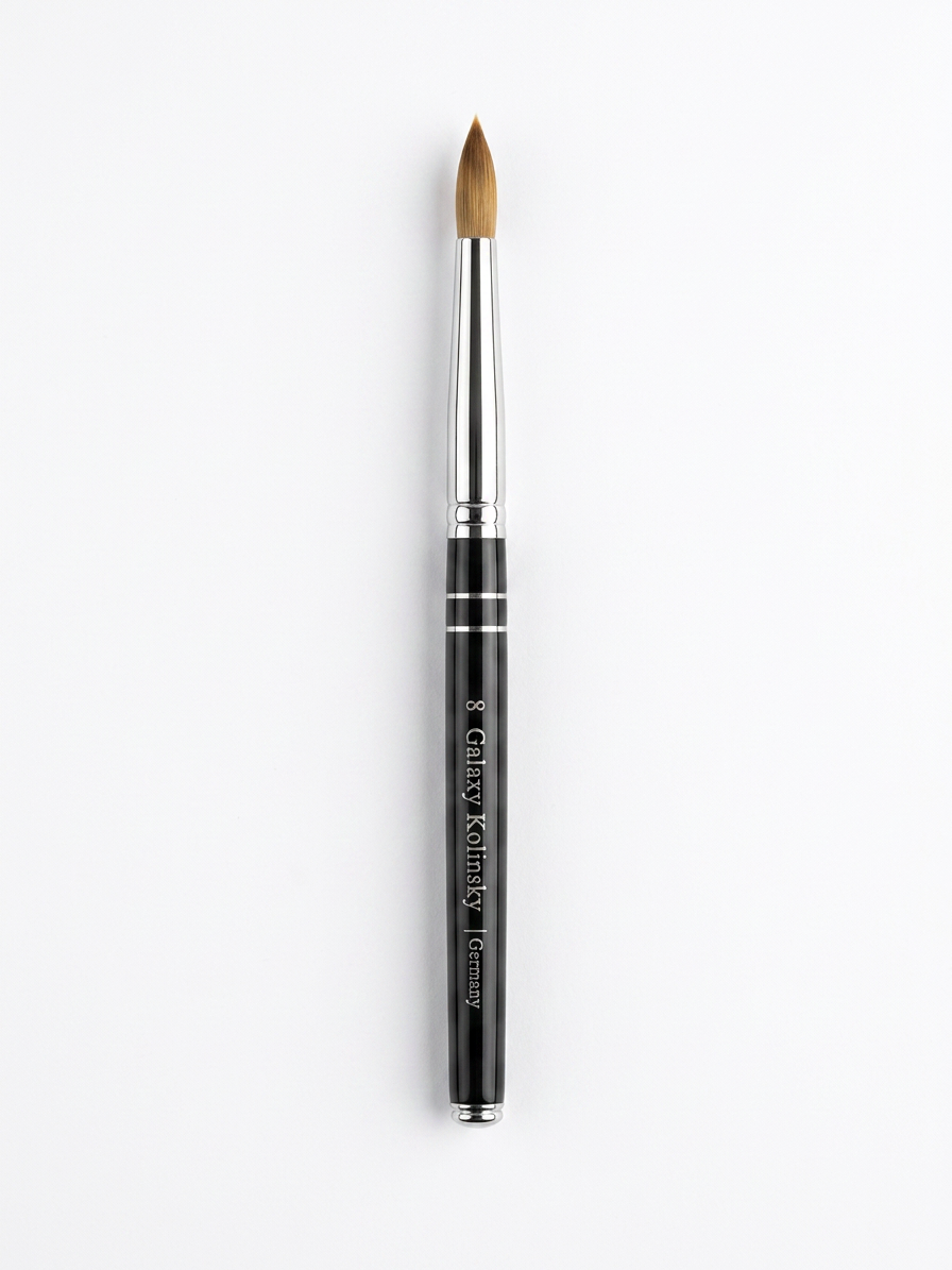 Galaxy Kolinsky Acrylic Brush #18